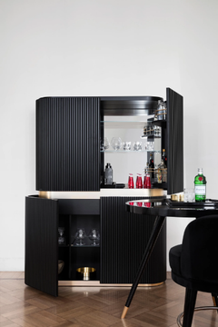 TIFFANY - Wooden bar cabinet by DOM Edizioni - view 3